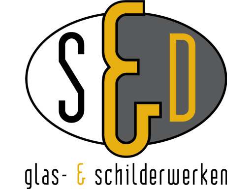 Logo S&D glas en schilderwerken